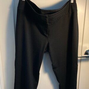 JEANNE BEKER Sz 14 Dress Career Straight Leg Stretch  Pants Trousers
